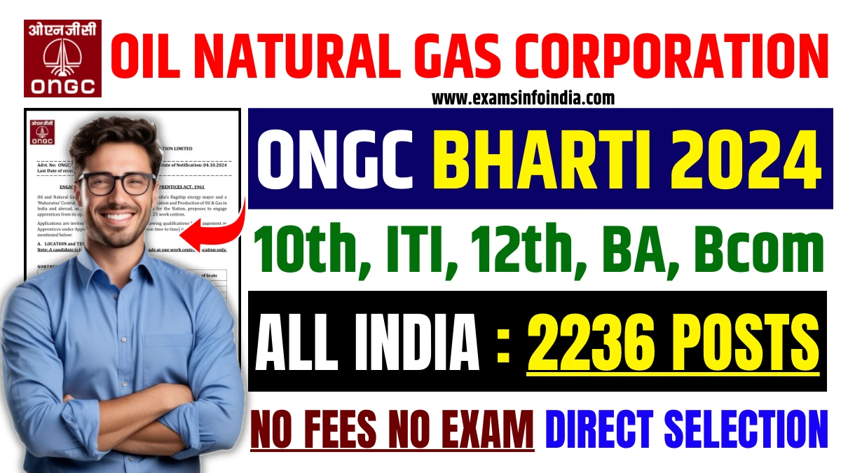 ONGC Apprentice Recruitment 2024