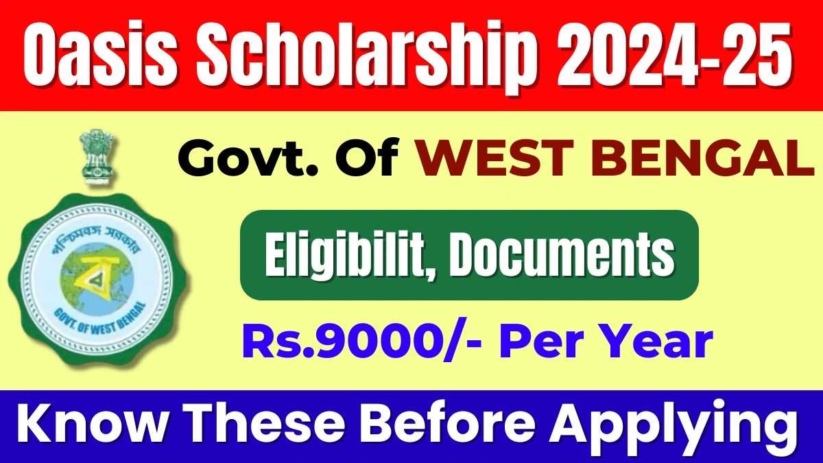 Oasis Scholorship 2024-25