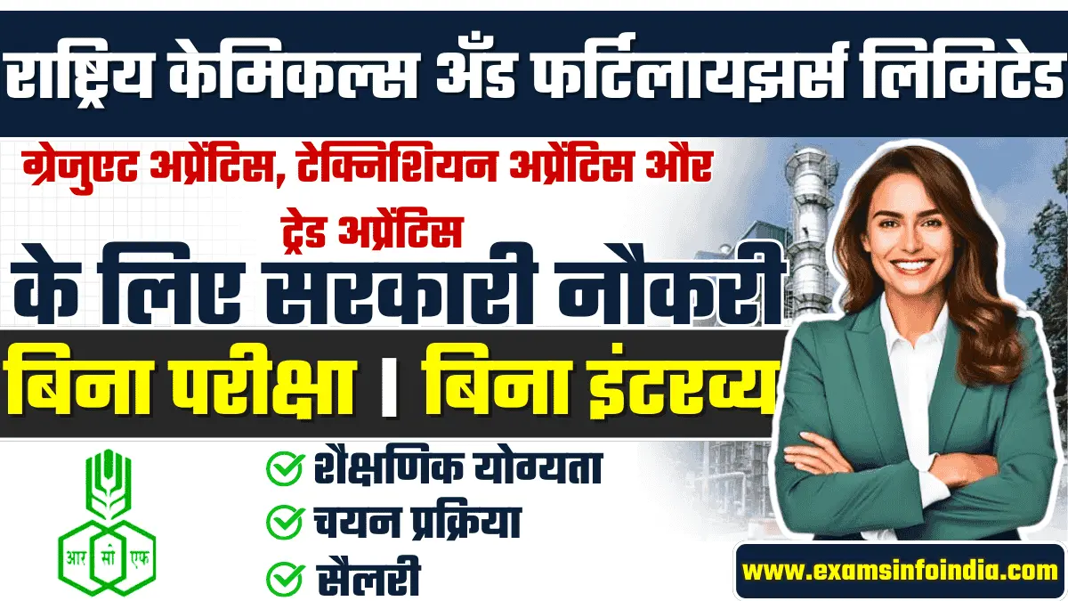 RCFL Apprentice Bharti 2024