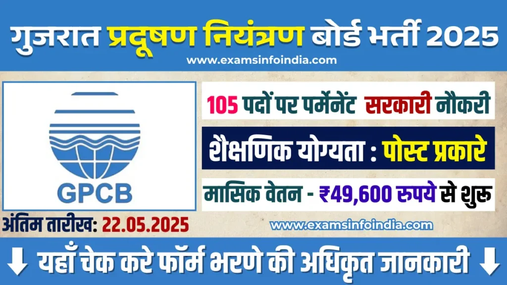 GPCB SSA Recruitment 2025
