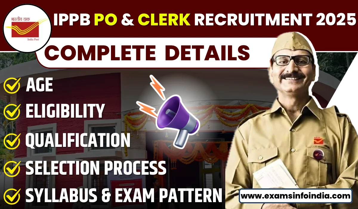 IPPB AM and JA Recruitment 2025