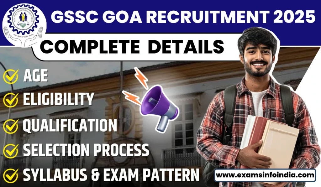 GSSC Goa Group C Recruitment 2025