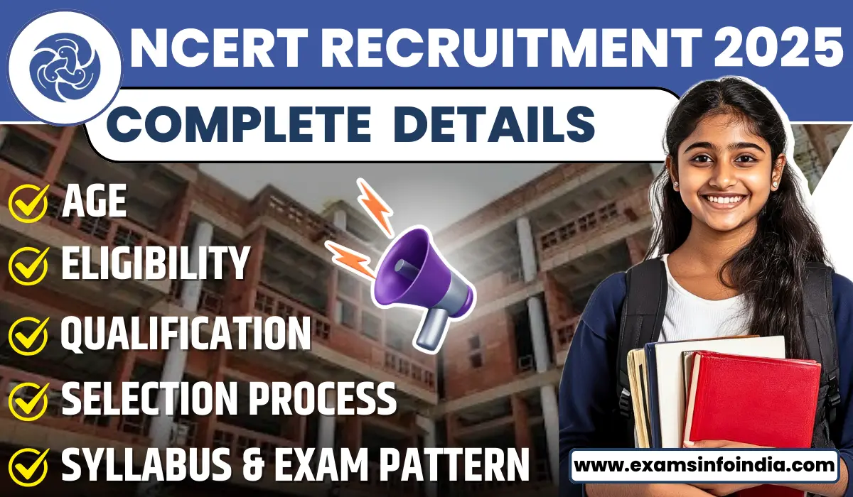 NCERT Non-Teaching Recruitment 2026