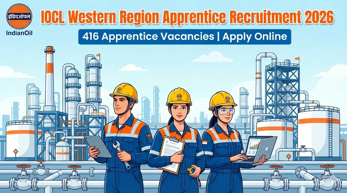 IOCL Western Region Apprentice Recruitment 2026