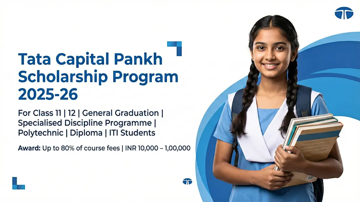 Tata Capital Pankh Scholarship Program 2025-26