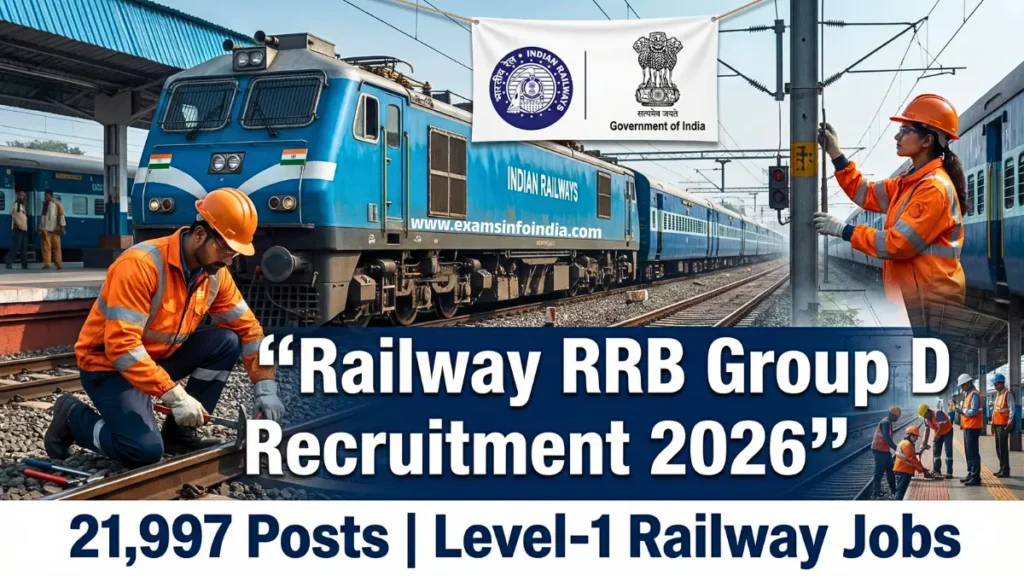 Indian Railway RRB Group D Recruitment 2026