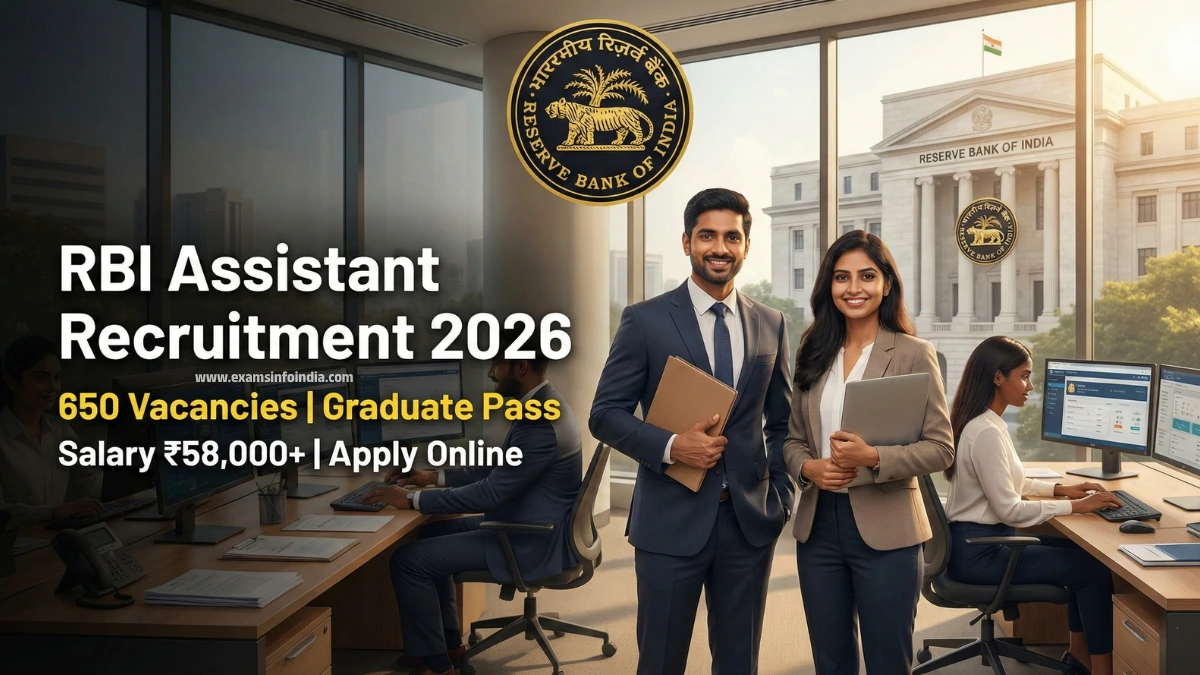 RBI Assistant Recruitment 2026