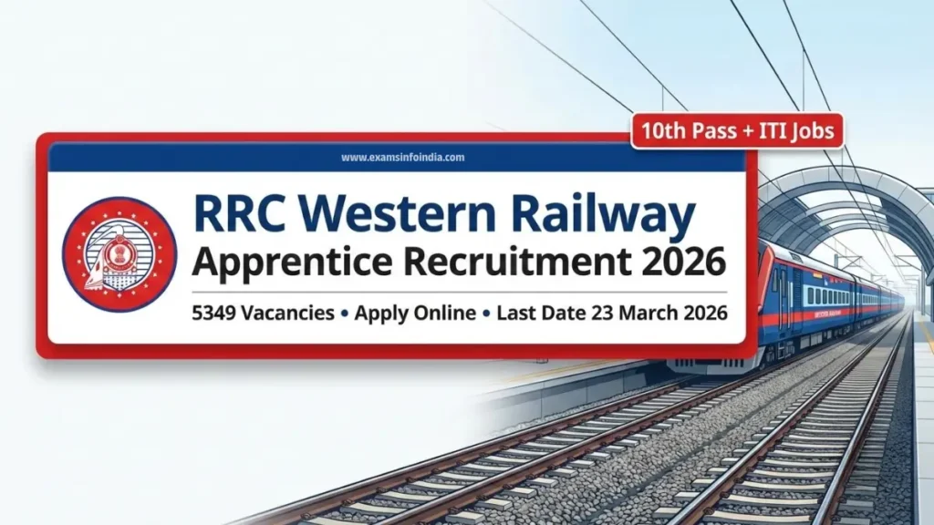 RRC Western Railway Apprentice Recruitment 2026