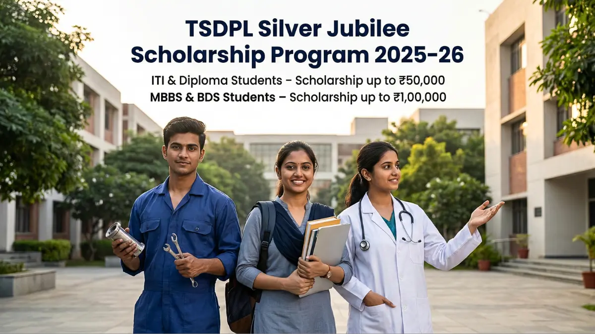 TSDPL Silver Jubilee Scholarship Program 2025–26