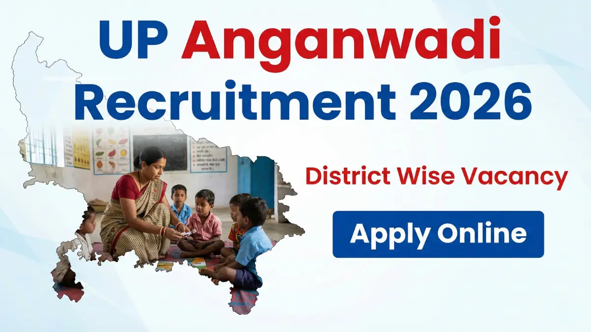 UP Anganwadi District Wise Recruitment 2026