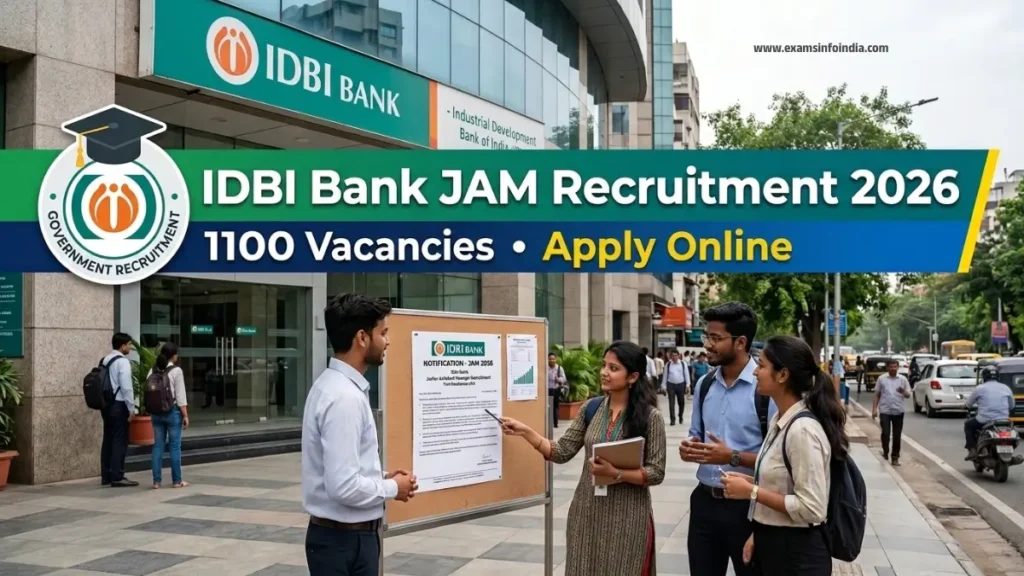 IDBI Bank JAM Recruitment 2026