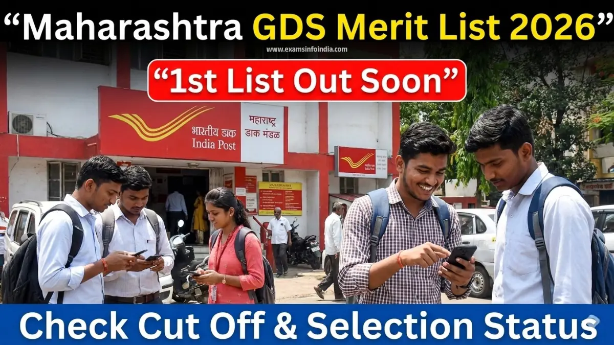 Maharashtra Post Office GDS Merit List 2026