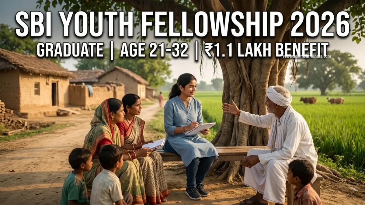 SBI Youth for India Fellowship 2026