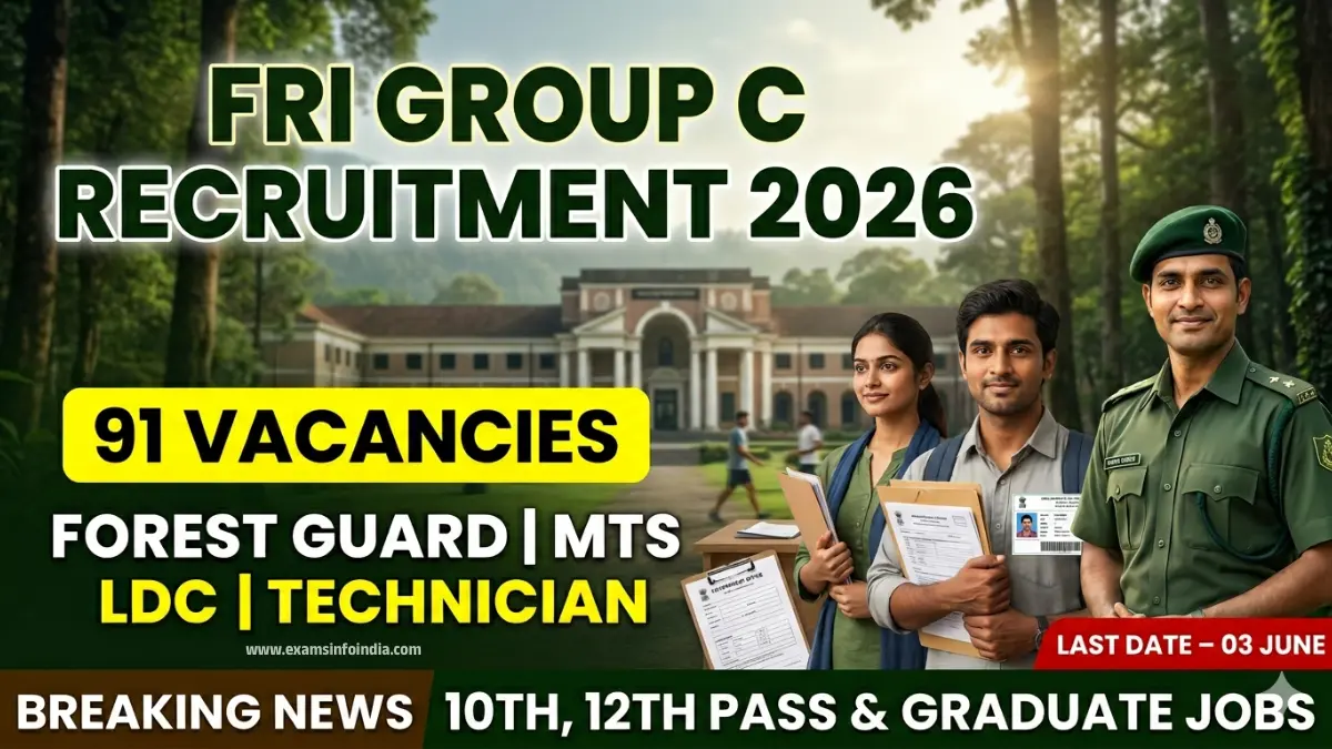 FRI Group C Recruitment 2026