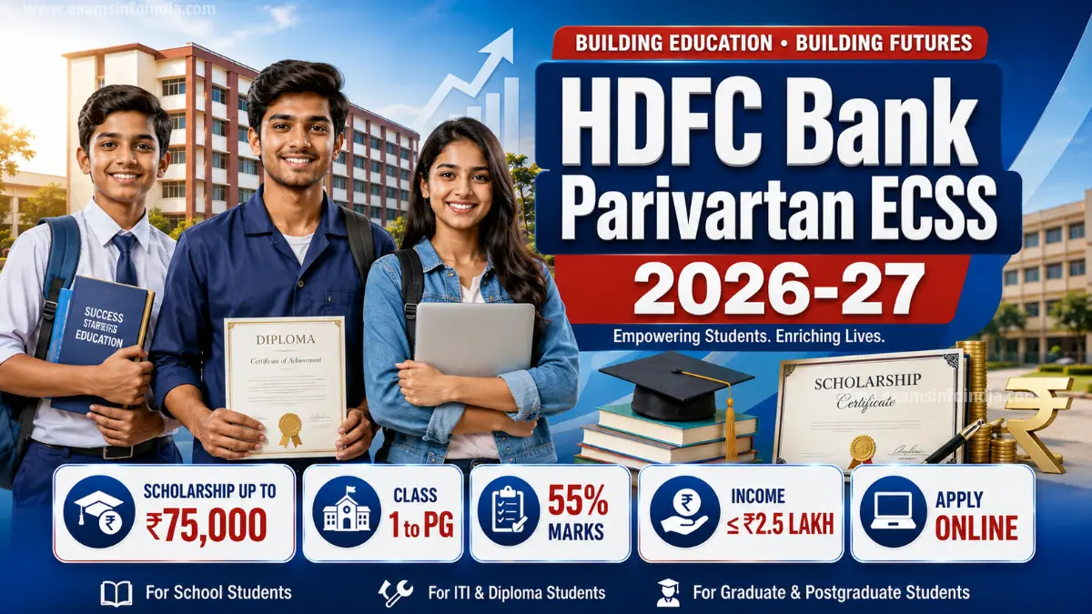 HDFC Bank Parivartan ECSS Programme 2026-27