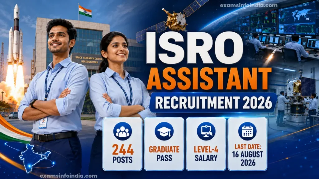 ISRO Assistant Recruitment 2026