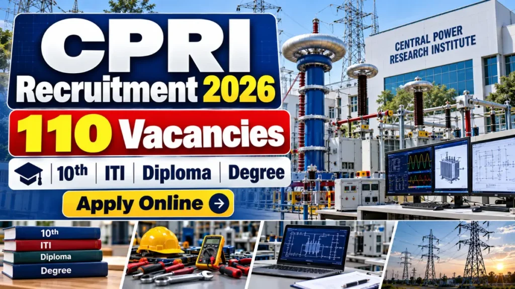 CPRI Recruitment 2026