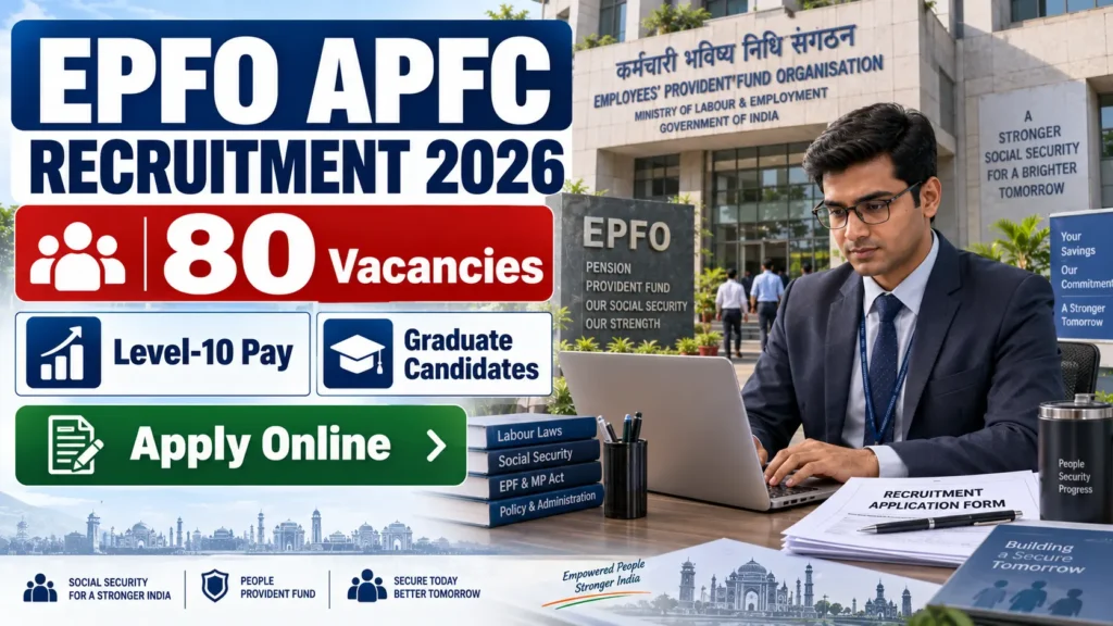 EPFO APFC Recruitment 2026