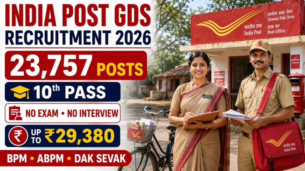 India Post GDS Recruitment 2026