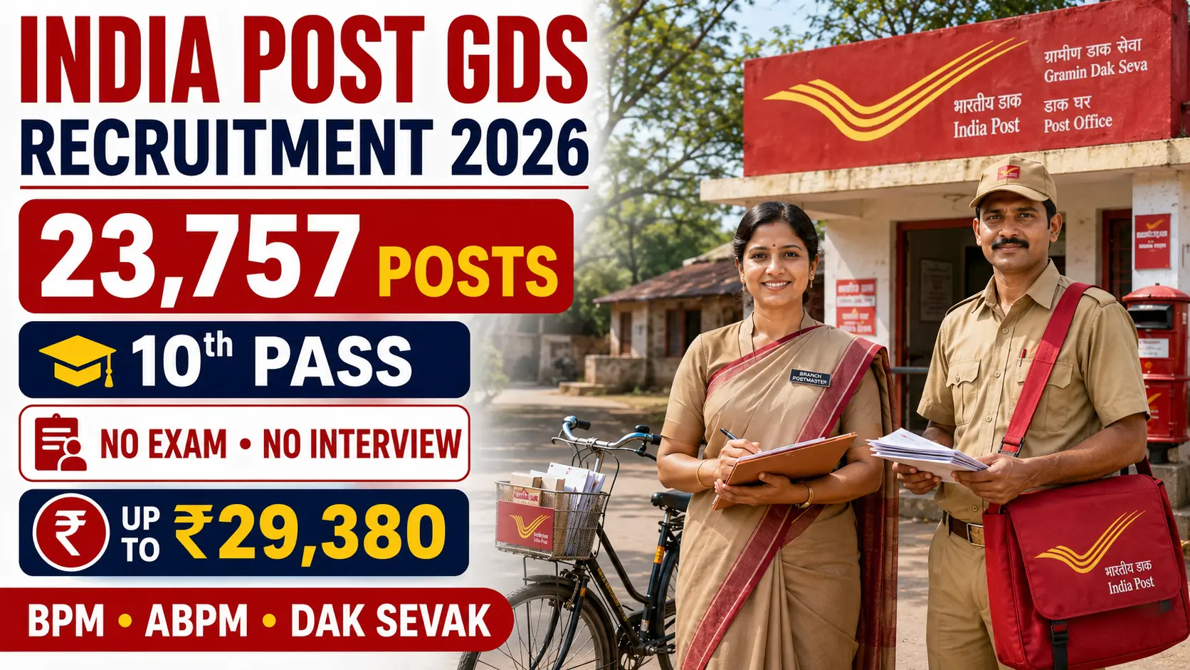 India Post GDS Recruitment 2026