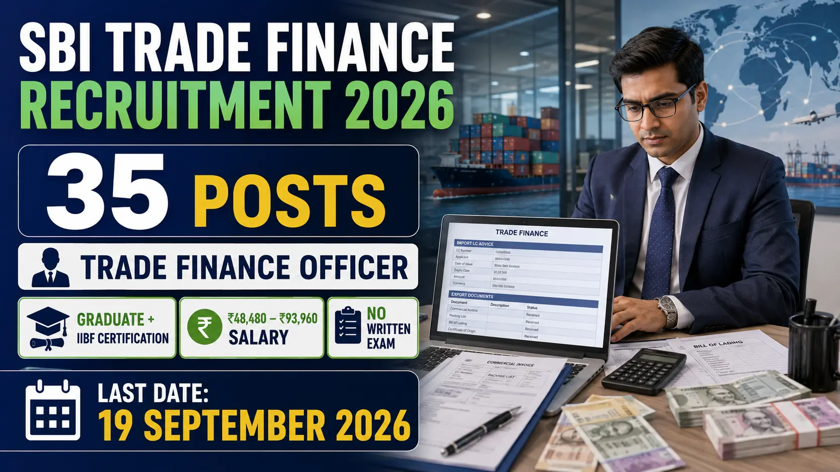SBI Trade Finance Recruitment 2026