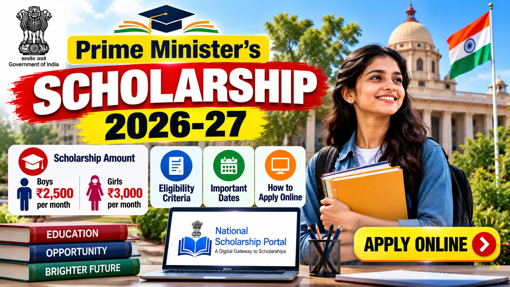 PM Scholarship 2026-27